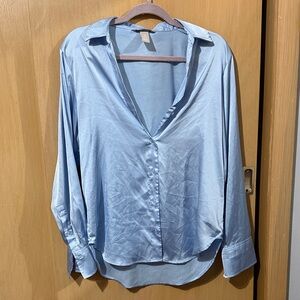Light Blue Blouse